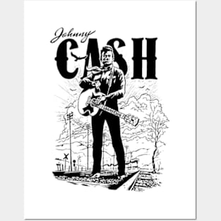 Johnny Cash Posters and Art